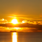 Sunrise silhouette of seven